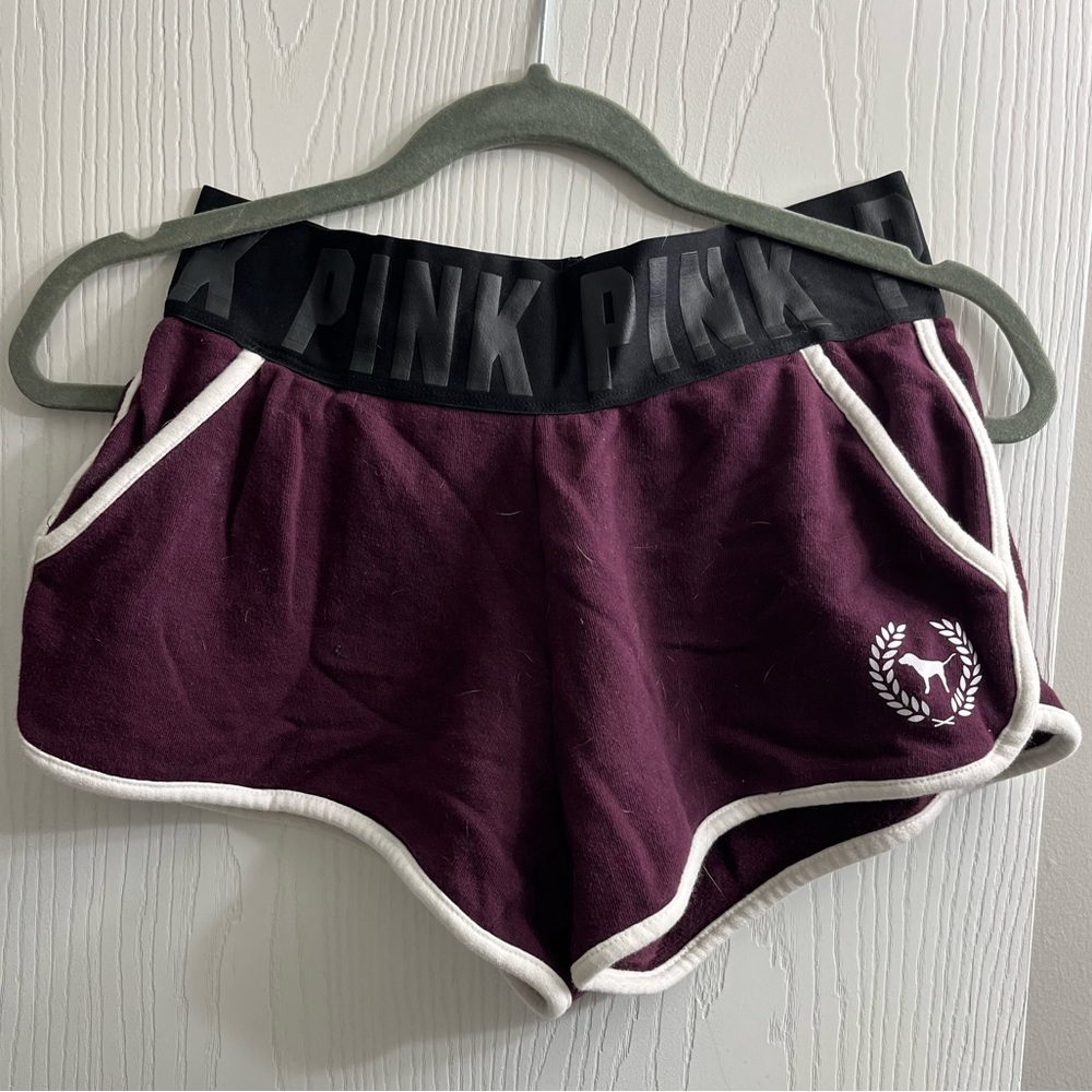 Victoria’s Secret Pink Maroon Small Shorts